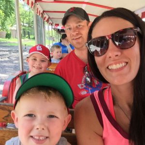 stl zoo selfie